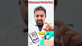 Glucometer vs lab tests vs Diabetic patients youtubeshort youtube diabetes [upl. by Lavinia]