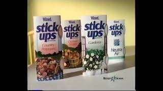 Wizard Stick Ups Air Freshener Commercial 1997 [upl. by Ahtabbat]