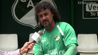 “Soy un tierno” Leonel Álvarez técnico del Deportivo Cali [upl. by Merwin]