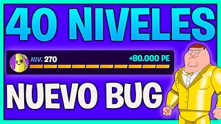 MAPA XP 40 NIVELES 🤯 COMO SUBIR DE NIVEL RAPIDO EN FORTNITE ✅ MAPAS DE XP BUG XP O MAPA DE XP [upl. by Harelda]