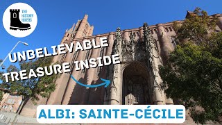 A most amazingly decorated medieval cathedral  SainteCécile Cathedral in Albi [upl. by Albert]