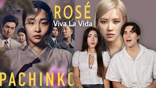 WOW 🤯 PACHINKO Season 1 amp 2 Official Trailer REACTION Ft ROSÉ of BLACKPINK “Vival La Vida” OST [upl. by Niarda224]