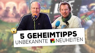 Unsere Geheimtipps 🥷 5 unbekanntere SPIELNeuheiten [upl. by Drooff7]