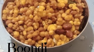 Kara Boondi mixture recipe in kannada how to make Kara Boondi mixture [upl. by Myrna]