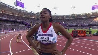 400m Hurdles  Womens Full Heats  London 2012 Olympics [upl. by Juanne]