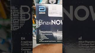 BinaxNOW Covid self test at Walmart [upl. by Kletter]