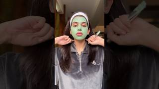 Trying DEAD SEA CLAY MASK shorts skincare [upl. by Shurlock]