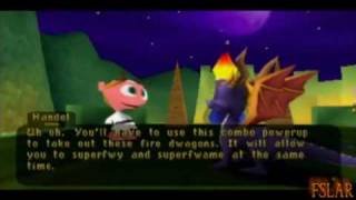 Spyro Year of the Dragon  100  Fireworks Factory  Part 2 [upl. by Cohligan159]