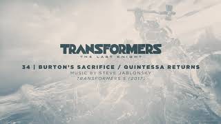 34  Burtons Sacrifice – Quintessa Returns  Transformers The Last Knight [upl. by Nerehs]