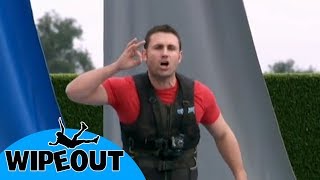 Matt gets mashed 🔨  Total Wipeout 🇺🇸 Clip [upl. by Aldous]