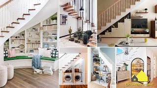 9 Smart Solutions For The Space Under Stairs  Under Stairs Storage Ideas [upl. by Gold877]