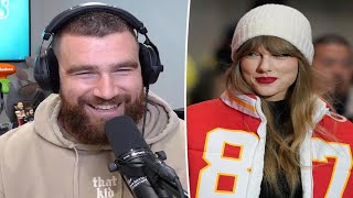 Taylor Swift supports Travis and Jason Kelces New Heights podcast with one move [upl. by Megan121]