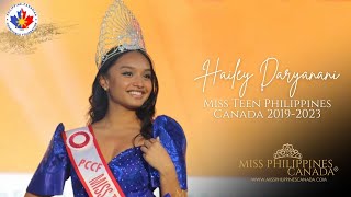 Miss Teen Philippines Canada 20232023 journey [upl. by Sualokin]