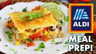 50 ALDI Vegetarian Meal Prep for the Week [upl. by Leatrice]