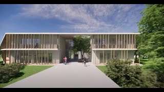 Nieuwbouw Openbaar Lyceum Amersfoortse Berg  animatie binnen en buiten [upl. by Noillimaxam]