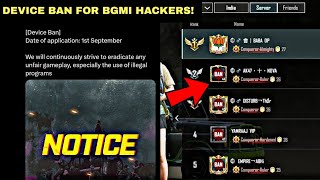 Device Ban For BGMI Hackers New Season Platinum To Conqueror Rank Push In BGMI 🇮🇳 [upl. by Esau343]