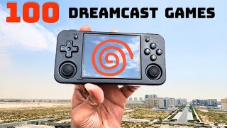 100 Dreamcast Games Tested on ANBERNIC RG35XX H [upl. by Mathian]