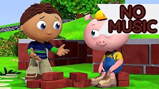 Super Why  The Alphabets Sad Day  No Music [upl. by Enylhsa82]