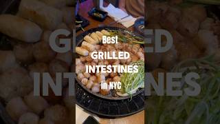 Will you eat beef intestines Gopchang Story BBQ in NYC is 🔥 kbbq nyc gopchang [upl. by Mairb333]