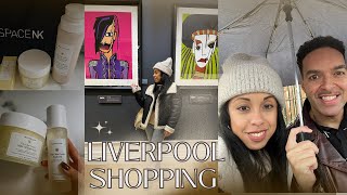 Shopping in Liverpool With Husband Fine Art Gallery Space NK Haul [upl. by Oiramal969]