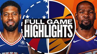 76ERS at SUNS  FULL GAME HIGHLIGHTS  November 4 2024 [upl. by Alexis]