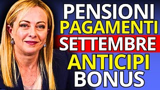 Pensioni Settembre 2024 Pagamenti Bonus e Tagli – Invalidi [upl. by Lorant]