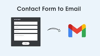 How To Make Working Contact Form With JavaScript  Receive Form Data On Email [upl. by Landahl]