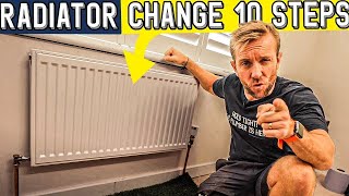 10 STEPS HOW TO CHANGE YOUR RADIATOR [upl. by Mailliw]