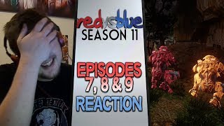 Red vs Blue Season 11 Episodes 7  9 Reaction [upl. by Ola]