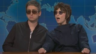 Oasis Reunites on SNL Tour Promises [upl. by Jorry]