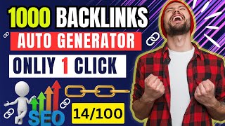 Create 1000 Backlinks Perday How to create backlinks to your website [upl. by Nishom418]