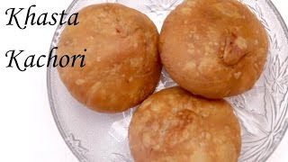 Instant Khasta Kachori Recipe  Moong Dal Kachori  Flavours Of Food [upl. by Kirima]