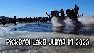 Pickerel Lake Jump In 2023 with Let Er Rip SXS [upl. by Anikal]