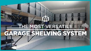 Garage Shelving System By Gorgeous Garage [upl. by Nahn]