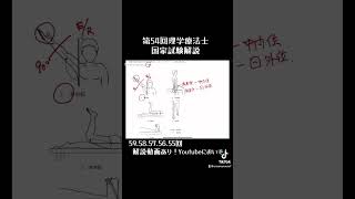 第54回理学療法士国家試験AM1問目 [upl. by Llenet892]