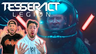 METAL ASTRONAUT FLEXES VOCALS ON US Tesseract  Legion  Reaction [upl. by Ettevahs]