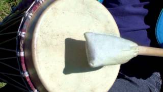 Shamanic Drumming for Trance Journey Work Theta Brain Rhythm Training [upl. by Airotahs394]