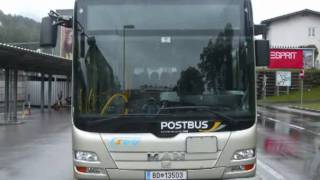 Überlandverkehr in Österreich  Der Postbus [upl. by Middle]