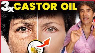 CASTOR OIL FOR YOUR FACE  Natures Botox [upl. by Graham94]