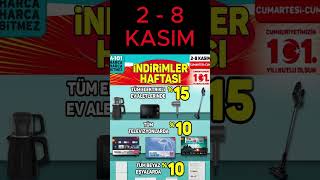 2 KASIM  8 KASIM A101 [upl. by Ardnahc]