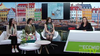 ECCMID 2023 TV ECCMID Art gallery with ESCMID artists [upl. by Ayisan]