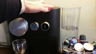 Nespressso Krups Expert Wasserhärte an der Maschine einstellen [upl. by Buseck]