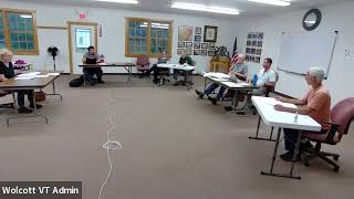 Town of Wolcott VT DRB Meeting June 28 2023 [upl. by Olivie]