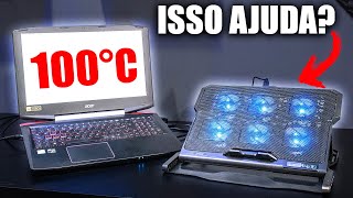 NOTEBOOK FICA MAIS FRIO COM UMA BASE DE REFRIGERAÇÃO [upl. by Enilarak751]