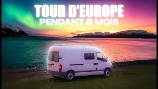 Trailer  8 mois de vanlife en Europe [upl. by Leonsis245]