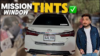 Corolla restoration 😍 window tints krwa Li again 😍 interior ka kia kruN [upl. by Cann]