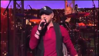 Cole Swindell Chillin It LIVE on Letterman [upl. by Analah]