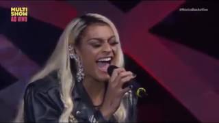 Anitta e Pabllo Vittar Na Sua Cara Ao vivo quotMultishow [upl. by Anawal199]