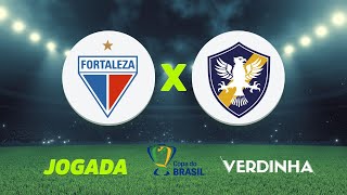 FORTALEZA X RETRÔ AO VIVO COPA DO BRASIL  14032024 [upl. by Gentry211]