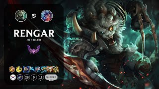 Rengar Jungle vs Nunu amp Willump  KR Master Patch 148 [upl. by Kabob]